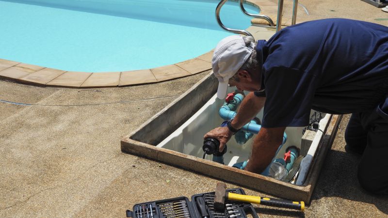 Local Inground Pool Coping pros at work